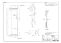 ノーリツ GT-1653SAWX-2 BL  13A 納入仕様図 設置フリー形 ガスふろ給湯器 ユコアGT シンプル スリム オート 16号 屋外壁掛形(PS標準設置形) 納入仕様図3